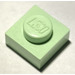 LEGO Light Green Plate 1 x 1 (3024)