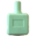 LEGO Lichtgroen Scala Perfume Fles met Rectangular Basis