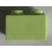 LEGO Light Lime Brick 1 x 2 with Bottom Tube (3004)