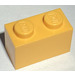 LEGO Naranja claro Ladrillo 1 x 2 con tubo inferior (3004 / 93792)