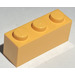 LEGO Light Orange Brick 1 x 3 (3622)