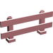 LEGO Light Pink Fence 1 x 8 x 2 (6079)