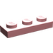 LEGO Rose clair assiette 1 x 3
