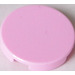 LEGO Light Pink Tile 2 x 2 Round with Bottom Stud Holder (14769)