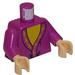 LEGO Morado claro Albus Dumbledore con Luz Morado Capa Torso (973 / 73403)