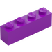 LEGO Light Purple Brick 1 x 4 (3010 / 6146)