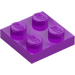 LEGO Light Purple Plate 2 x 2 (3022)