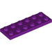 LEGO Violet clair assiette 2 x 6 (3795)