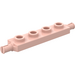 LEGO Saumon léger assiette 1 x 4 avec Roue Holders (2926 / 42946)