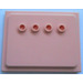 LEGO Light Salmon Wall Plate (6836)