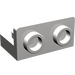 LEGO Light Stone Gray Bracket 1 x 2 with 1 x 2 Up (99780)