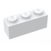 LEGO Licht Steengrijs Steen 1 x 3 (3622 / 45505)