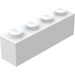 LEGO Light Stone Gray Brick 1 x 4 (3010)