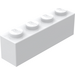LEGO Hellsteingrau Backstein 1 x 4 (3010 / 6146)
