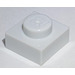LEGO Light Stone Gray Plate 1 x 1 (3024)