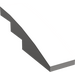 LEGO Light Stone Gray Slope 1 x 4 Curved (11153 / 61678)