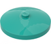 LEGO Turquoise clair Dish 4 x 4 (Stud solide) (3960 / 30065)