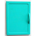 LEGO Light Turquoise Door 1 x 8 x 6 Scala Cupboard (6879)