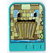 LEGO Licht Turquoise Explore Story Builder Crazy Castle Story Card met Castle Bridge Patroon (43993)