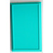 LEGO Light Turquoise Mirror Base / Notice Board / Wall Panel 6 x 10 (6953)
