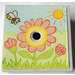 LEGO Violet clair Gift Parcel avec Film Charnière avec Bee &amp; Fleur Autocollant (33031)