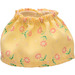 LEGO Light Yellow Adult Skirt with Dark Pink Flowers and Green Leaves Pattern (70939)