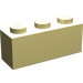 LEGO Light Yellow Brick 1 x 3 (3622 / 45505)