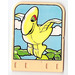 LEGO Lichtgeel Explore Story Builder Meet the Dinosaurus story card met flying Dinosaurus Patroon (44012)