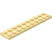 LEGO Vaaleankeltainen Levy 2 x 10 (3832)