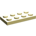 LEGO Jaune clair assiette 2 x 4 (3020)