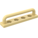 LEGO Light Yellow Scala Towel Bar 1 x 5 (6969)