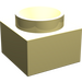 LEGO Light Yellow Support 2 x 2 x 11 Solid Pillar Base (6168)