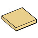 LEGO Light Yellow Tile 2 x 2 with Groove (3068)