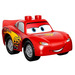 LEGO Lightning McQueen - Piston Cup Kap - Zilver Wielen Duplo Figuur