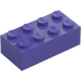 LEGO Lilac Brick 2 x 4 (3001)