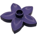 LEGO Lila Duplo Blume mit 5 Angular Blütenblätter (6510 / 52639)