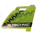 LEGO Lime 3D Panel 22 with Tire Marks and Technic Logo Sticker (44352)