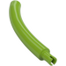 LEGO Lime Animal Tail Middle Section with Technic Pin (40378 / 51274)