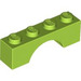 LEGO Limoen Boog 1 x 4 (3659)