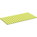 LEGO Chaux Plaque de Base 8 x 16 (3865)