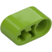 LEGO Lime Bjelke 2 med Akselhull og Stift Hull (40147 / 74695)