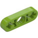 LEGO Lime Beam 3 x 0.5 Thin with Axle Holes (6632 / 65123)