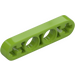 LEGO Lime Beam 4 x 0.5 Thin with Axle Holes (32449 / 63782)