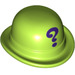 LEGO Lime Bowler Hat with ? Riddler Question Mark (51109 / 95674)