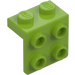 LEGO Lime Bracket 1 x 2 with 2 x 2 (21712 / 44728)