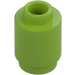 LEGO Citron Vert Brique 1 x 1 Rond avec tenon ouvert (3062 / 35390)