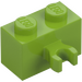 LEGO Lime Mattoncino 1 x 2 con Verticale Clip con clip aperta a &#039;O&#039; (42925 / 95820)