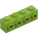 LEGO Lime Brick 1 x 4 with 4 Studs on One Side (30414)