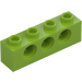 LEGO Limette Stein 1 x 4 mit Löcher (3701)