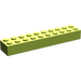 LEGO Lime Brick 2 x 10 (3006 / 92538)